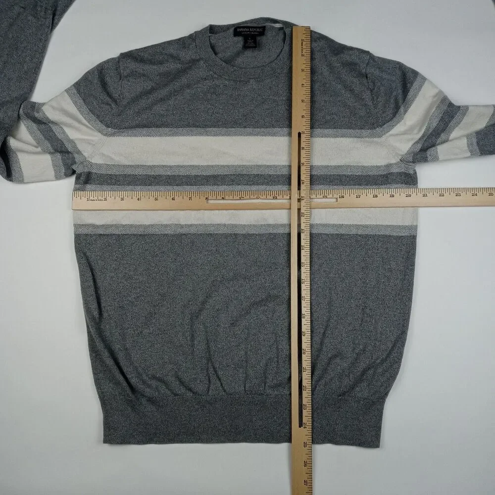 BANANA REPUBLIC Sweatshirt Sweater Lightweight Men's Size Large Pullover Casual